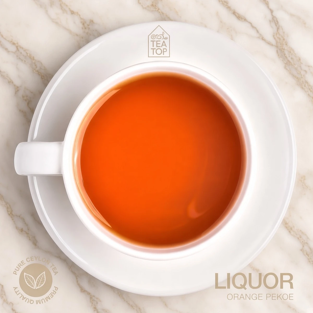 Orange Pekoe OP tea from Pettiagalla Estate, Balangoda liquor
