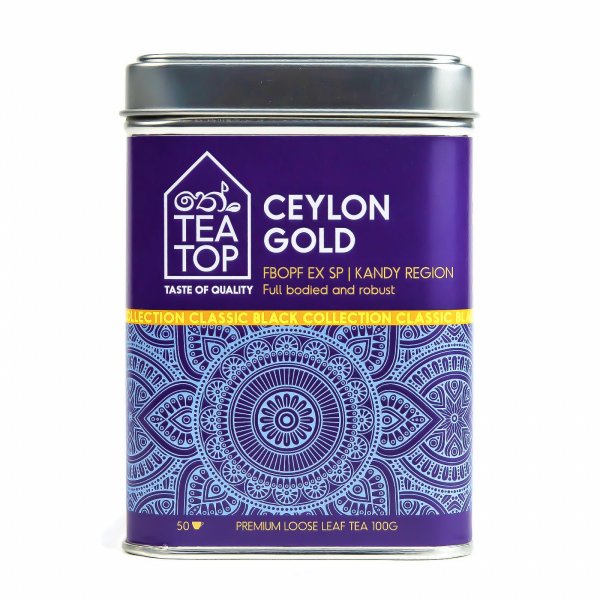 Ceylon Gold FBOPF EX SP Kandy region pure Ceylon Tea