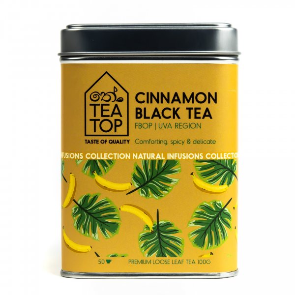 Cinnamon Black Tea FBOP Uva region pure Ceylon Tea