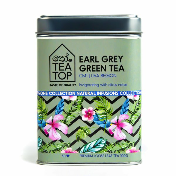 Earl Grey Green CM1 Uva region pure Ceylon Tea