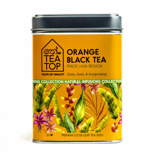 Orange Black Tea PEKOE Uva region pure Ceylon Tea