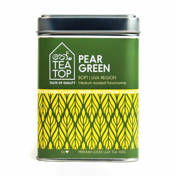 Pear & Rose Green Ruhuna region  Ceylon Tea